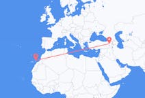 Flights from Ağrı, Turkey to Lanzarote, Spain