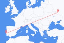 Fly fra Kursk til Lissabon