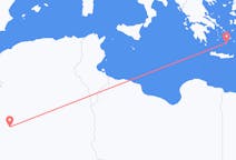 出发地 阿尔及利亚阿德拉尔目的地 希腊圣托里尼的航班