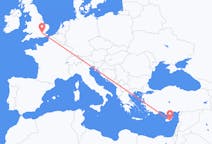 Flights from Larnaca, Cyprus to London, the United Kingdom