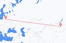 Flights from Ulaanbaatar to Vilnius