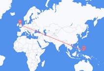 Flights from Koror, Palau to Liverpool, the United Kingdom