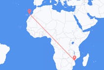 Flyreiser fra Beira, til Lanzarote