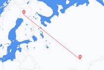 Voli from Ufa, Russia to Rovaniemi, Finlandia