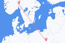Flyrejser fra Oslo til Warszawa