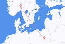 Flyreiser fra Oslo, Norge til Warszawa, Polen