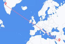Flights from Ha il to Kangerlussuaq