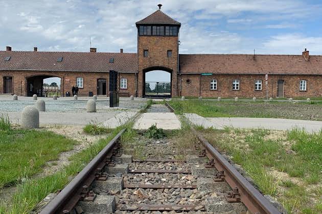 Auschwitz-Birkenau og Wieliczka saltminemuseum med guidet tur fra Krakow