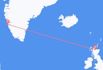 Flights from Nuuk to Inverness