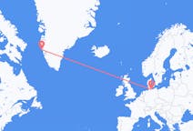 Flights from Lubeck, Germany to Maniitsoq, Greenland