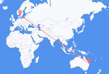 Flüge von Sunshine-Coast-Region, Australien nach Göteborg, Schweden