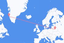 Flights from Minsk, Belarus to Maniitsoq, Greenland