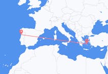 Vluchten van Porto naar Mykonos