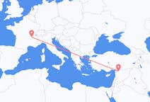 Flights from Aleppo to Lyon