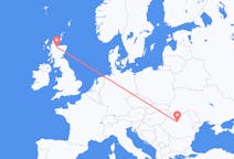 Flights from Târgu Mureș, Romania to Inverness, Scotland