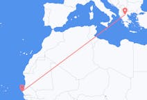 Voli da Dakar, Senegal a Kozani, Grecia