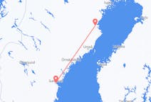 Voli da Skellefteå, Svezia a Sundvall, Svezia
