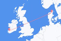 Flyreiser fra County Kerry, Irland til Aalborg, Danmark
