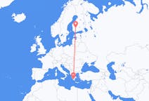 Flights from Kalamata, Greece to Tampere, Finland