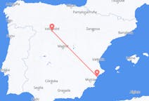 Flüge von der Stadt Valladolid in die Stadt Alicante