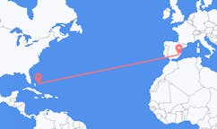 Flights from Rock Sound, the Bahamas to Murcia, Spain