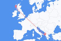 Flights from Tiree, the United Kingdom to Corfu, Greece