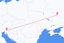 Flights from Ljubljana, Slovenia to Belgorod, Russia