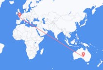 Flights from Olympic Dam, Australia to Nantes, France