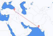 Flyg från Karachi till Erzurum