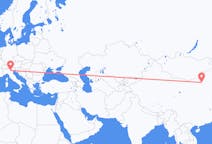 Flyrejser fra Hohhot, Kina til Verona, Italien