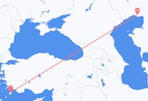 出发地 哈萨克斯坦出发地 阿特勞目的地 希腊罗得岛的航班