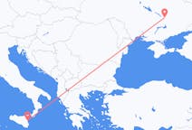 Fly fra Catania til Dnipro