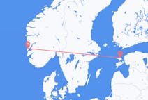 Flights from Stord, Norway to Kardla, Estonia