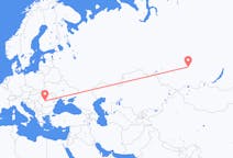 Flights from Krasnoyarsk, Russia to Sibiu, Romania