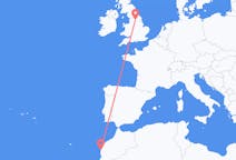 Flyrejser fra Essaouira, Marokko til Leeds, England