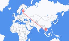Flyreiser fra Phú Quốc, til Tartu