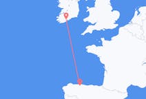 Flyreiser fra Cork, Irland til Santiago del Monte, Spania