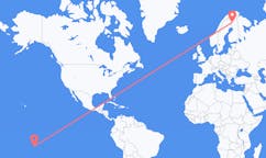 Flights from Rangiroa, French Polynesia to Kittilä, Finland