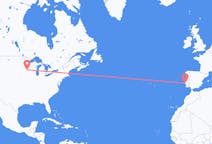 Flyreiser fra Rochester, USA til Lisboa, Portugal