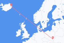 Flyrejser fra Egilsstaðir, Island til Rzeszow, Polen