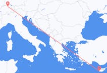 Flights from Paphos, Cyprus to Zürich, Switzerland