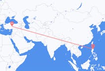出发地 菲律宾出发地 土格加劳目的地 土耳其開塞利的航班