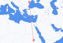 Flights from Khartoum, Sudan to Constanța, Romania