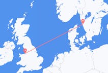 Flights from Gothenburg, Sweden to Liverpool, England