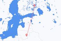 Loty z Savonlinna, Finlandia do Wilna, Litwa