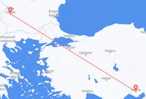 Flyreiser fra Adana, til Sofia