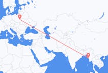 Flights from Kyaukpyu, Myanmar (Burma) to Lublin, Poland