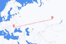 Flyg från Krasnojarsk till Iași