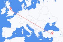 Flyg från Leeds, England till Kayseri, Turkiet