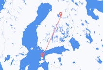 Vluchten van Kardla naar Kajaani